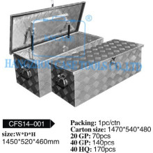Caja de caja/carro de herramienta de aluminio All-welded